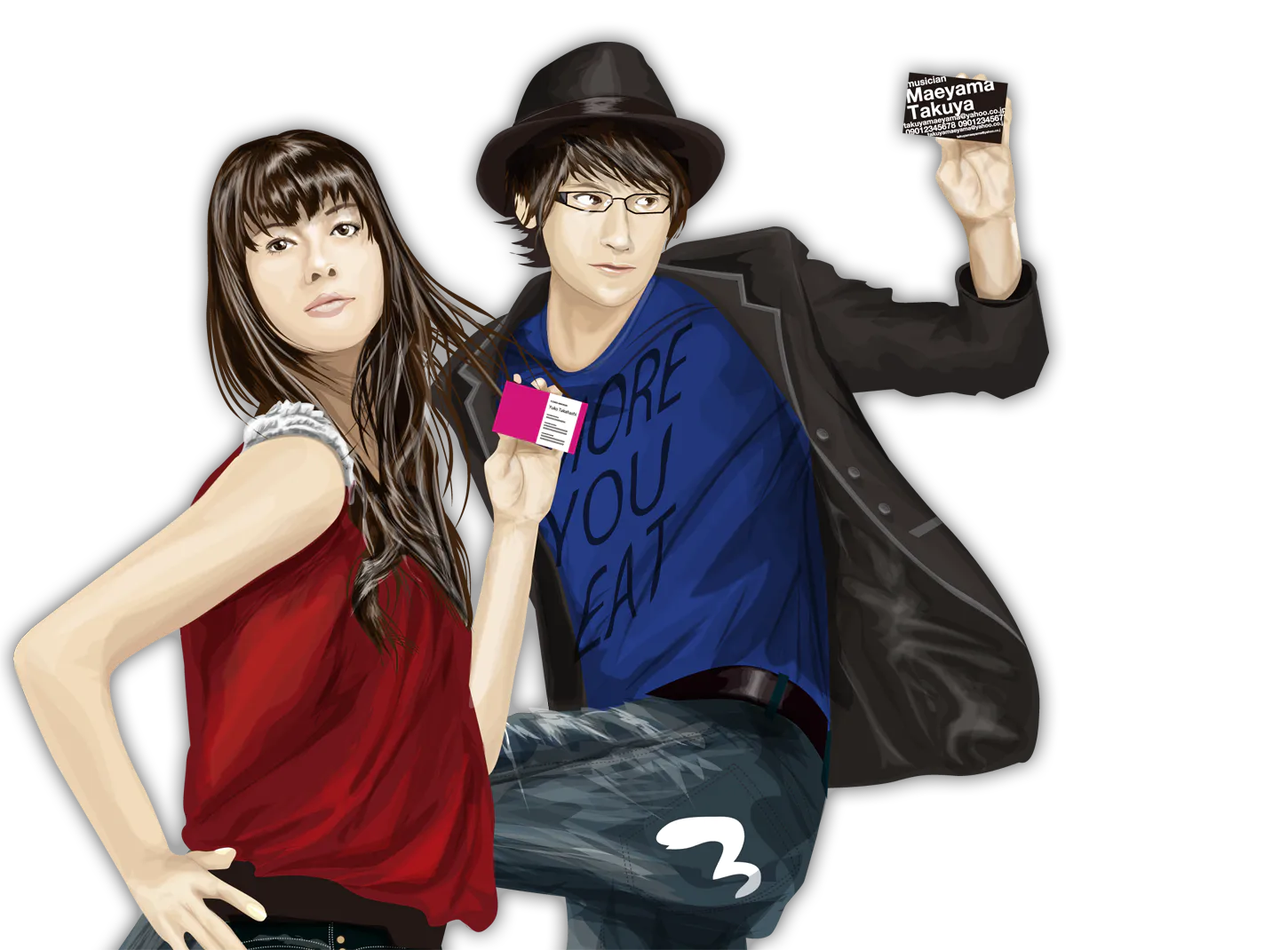 パソメ名刺イメージ