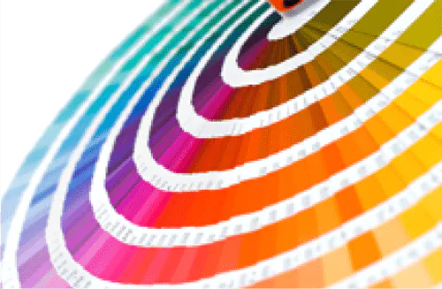 プリンターで実現可能な色領域はCMYKカラーに限られています。